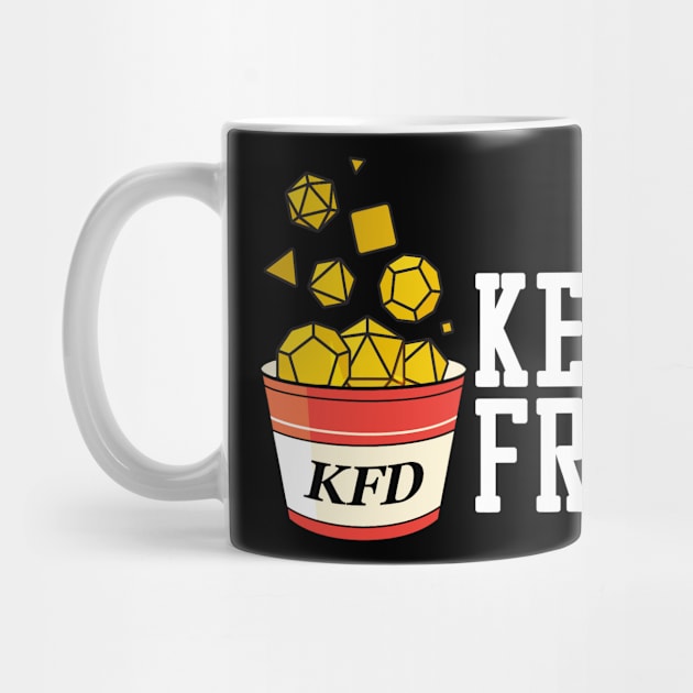 KFD Bucket with White Text by KYFriedDice